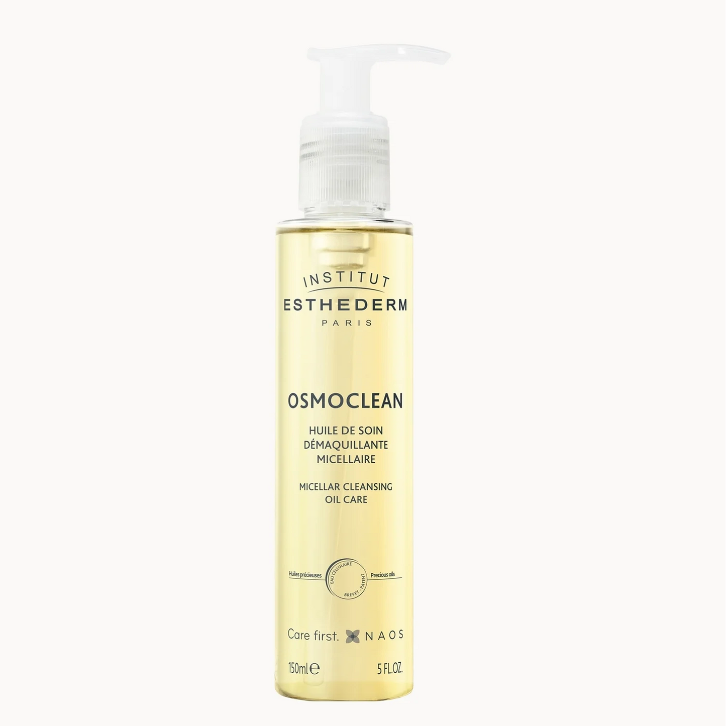 Institut Esthederm Osmoclean bottle on a white background