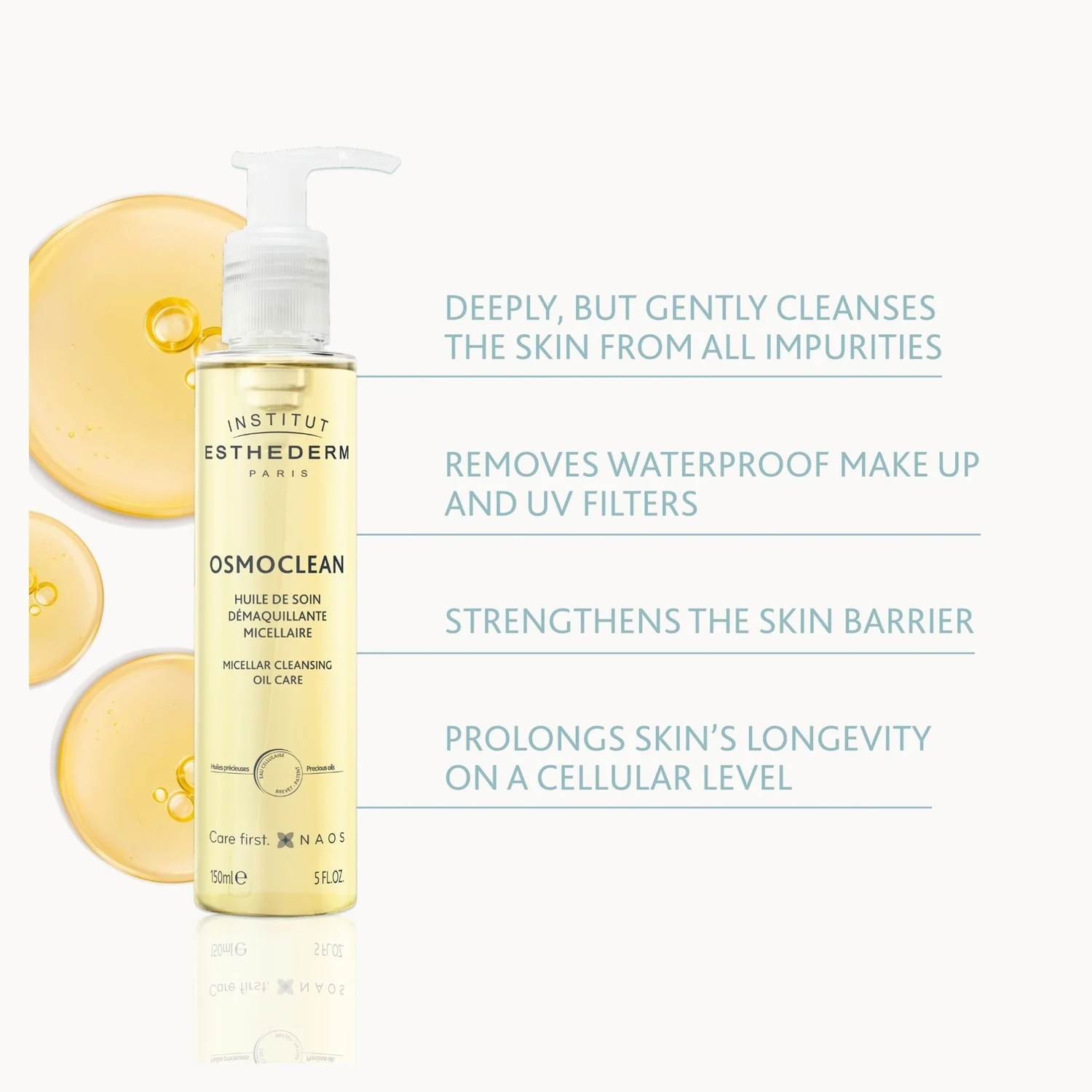 Institut Esthederm skincare product with text on a white background