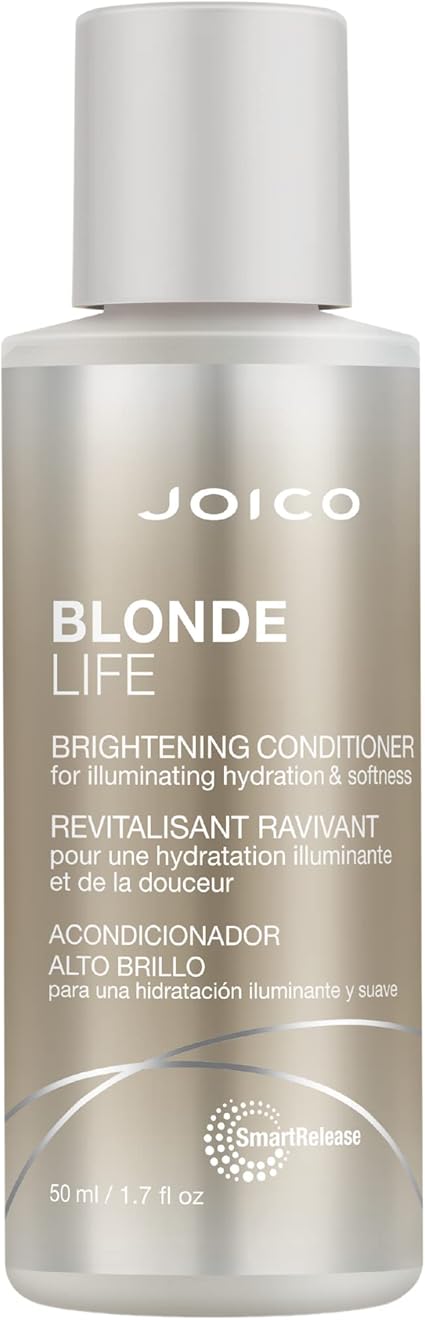 Joico Blonde Life Brightening Conditioner bottle on a white background