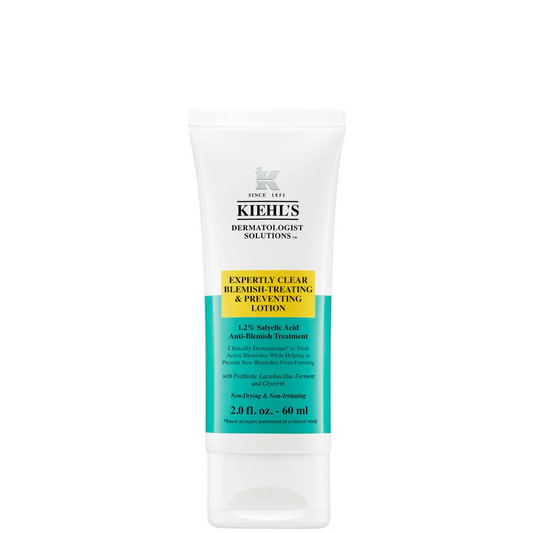 Kiehl's Dermatologist Solutions Expertly Clear Blemish Treating & Preventing Lotion in a 2.0 fl.