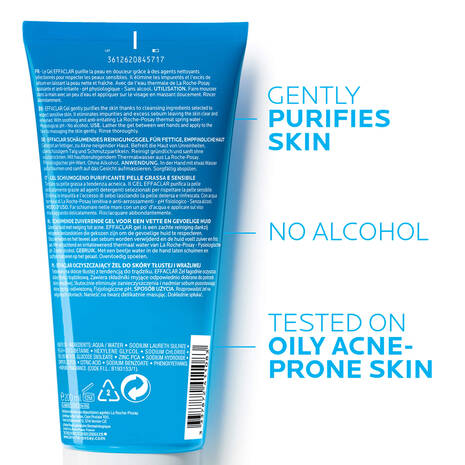 La Roche-Posay Effaclar Purifying Foaming Gel Cleanser 15ml Travel Size