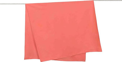 Sleepdown - Lightweight Super Absorbent Towel with Bag in Coral - 160 x 90cm