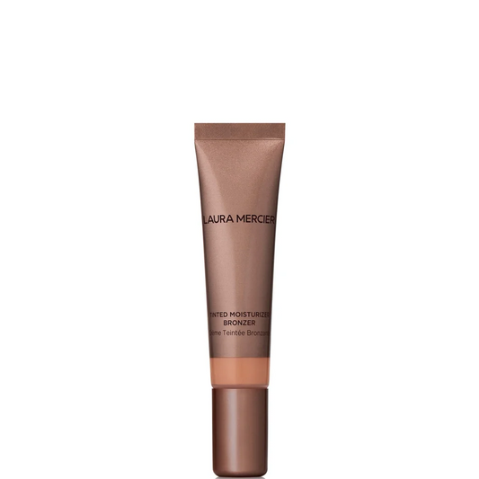 Laura Mercier bronzer tube on a white background