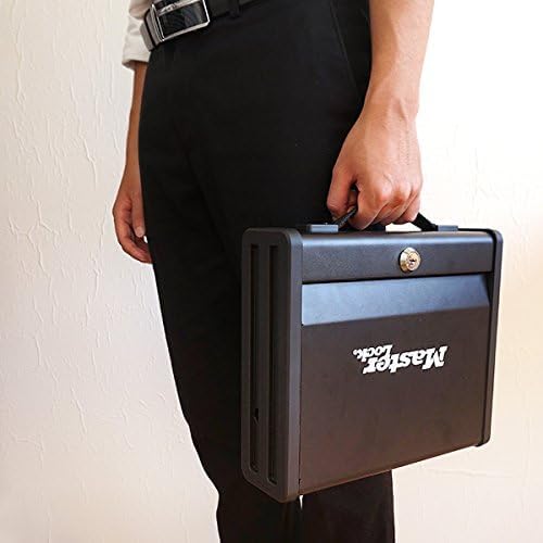 MASTER LOCK Small Travel Safe [Key Lock] [Steel Cable] - PP1KML Lockbox