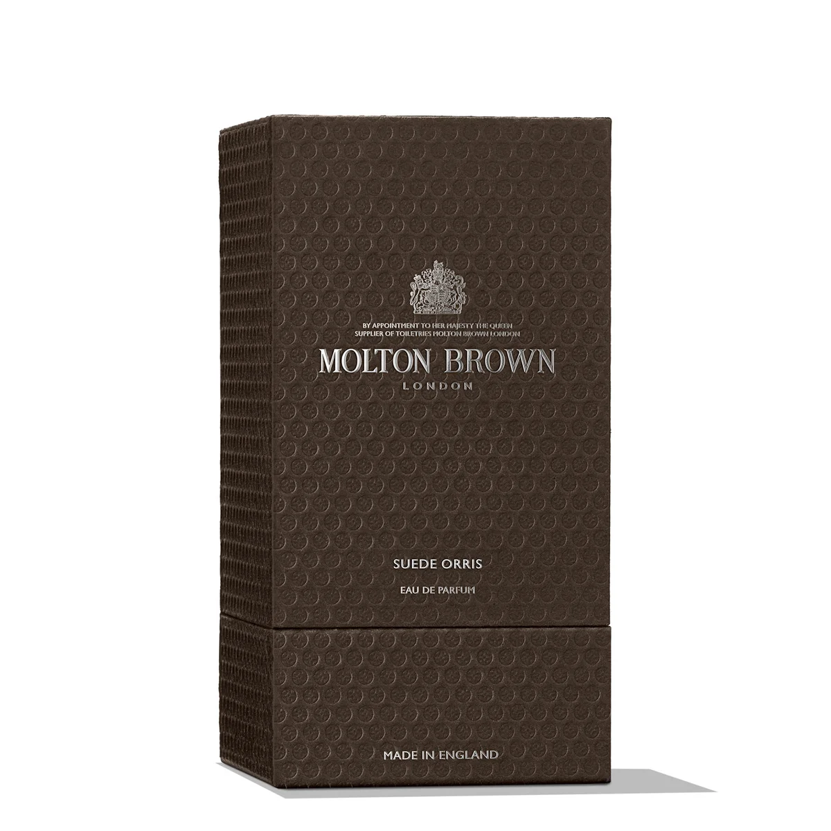 Molton Brown eau de parfum packaging on a white background