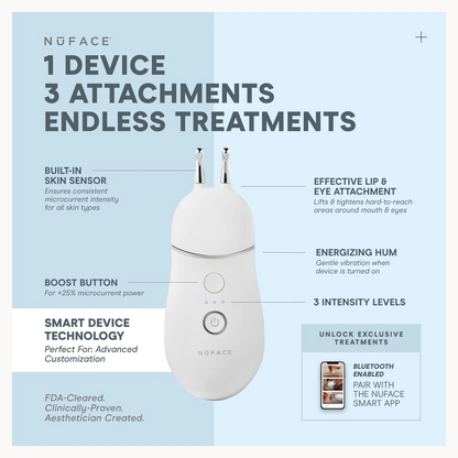 NuFACE TRINITY+ Effective Lip & Eye Attachment