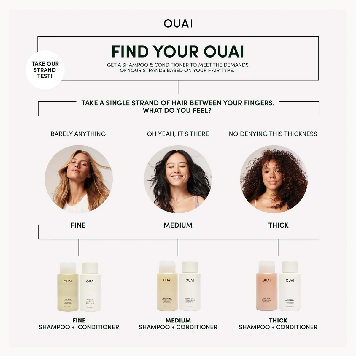 OUAI Medium Hair Shampoo Refill 946ml
