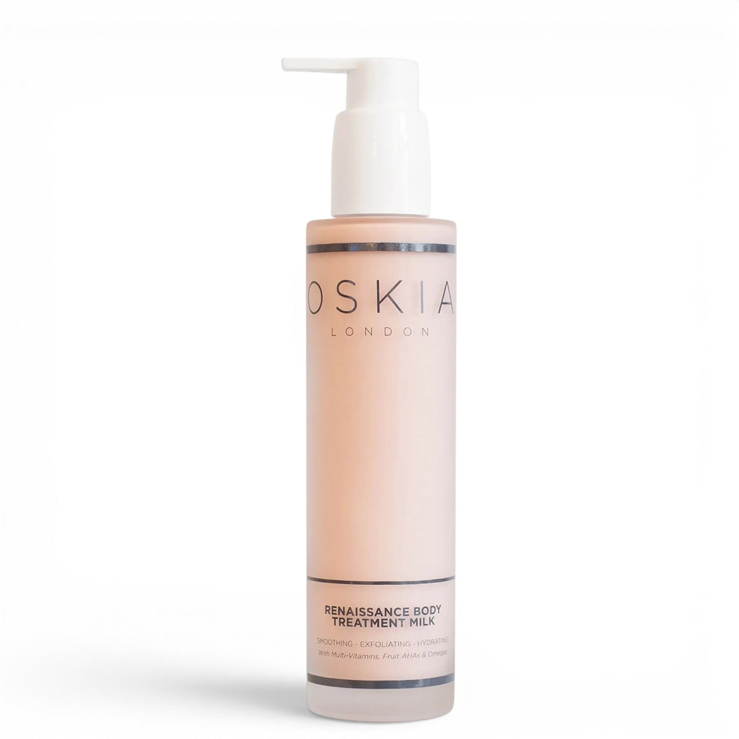 Oskia Renaissance Body Treatment Milk bottle on a white background