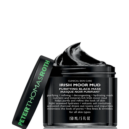 Peter Thomas Roth Irish Moor Mud purifying black mask on a white background