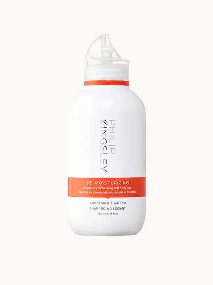 Philip Kingsley Re-Moisturizing Smoothing Shampoo 250ml | Salon Hydrating Shampoo for Curly Wavy & Frizzy Hair | Smoothing Hair Shampoo
