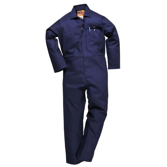 Portwest CE Safe FR AntiStatic Welder Boiler Suit Leg 31" Navy C030 - Sizes XXL & XXXL ONLY