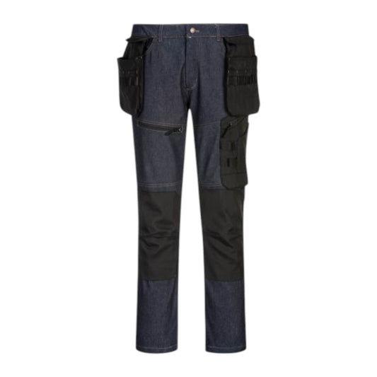 Portwest KX342 KX3 Denim Holster Trousers - 32" Waist , 31" Leg
