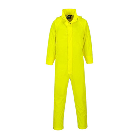Portwest S452 Sealtex Classic Wind & Waterproof Coverall boilersuit High Vis Yellow - Size XL Only