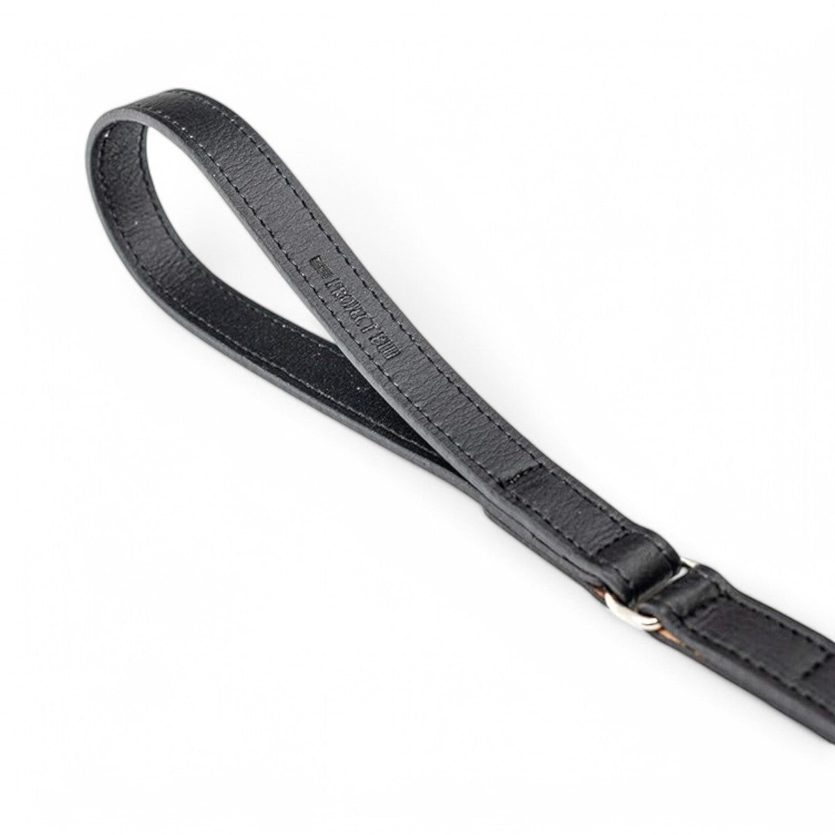 Project Blu - Recycled Leather Sustainable Dog Lead - 110cm Long, Miho Black