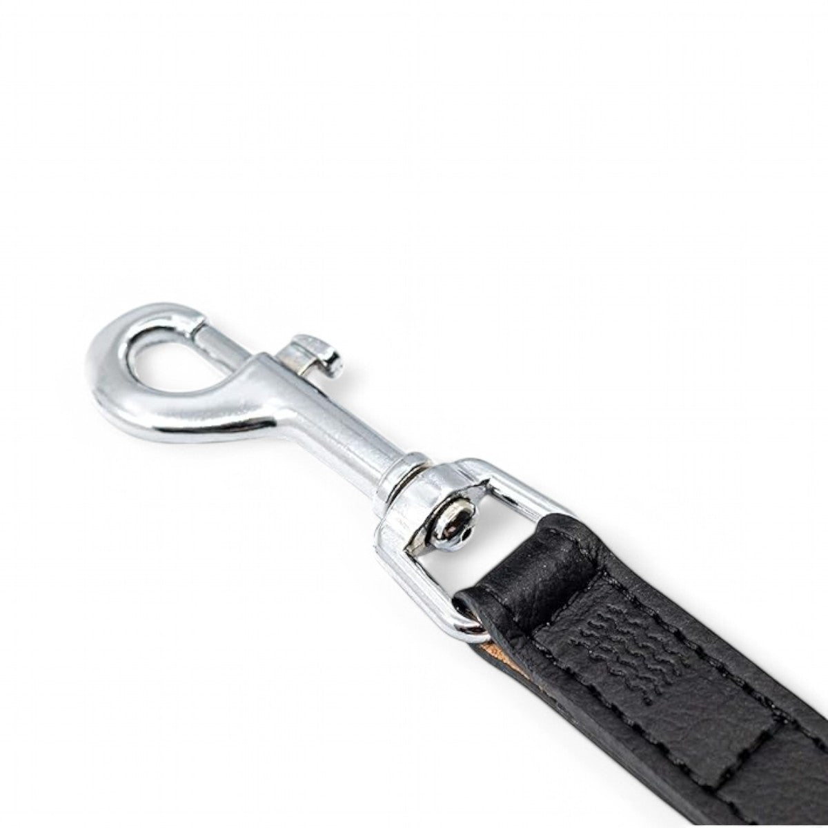 Project Blu - Recycled Leather Sustainable Dog Lead - 110cm Long, Miho Black