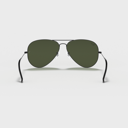 Ray-Ban Aviator Large Metal RB 3025 Sunglasses - Green Polarized