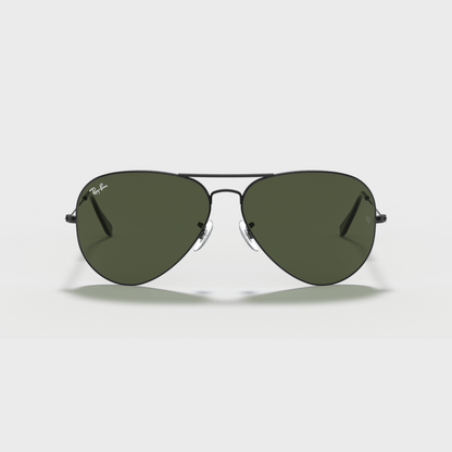 Ray-Ban Aviator Large Metal RB 3025 Sunglasses - Green Polarized