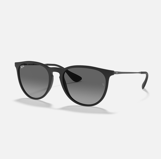 Ray-Ban RB 4171 622 8G Erika Sunglasses Black Frame, Grey Gradient 54mm Lens Sunglasses