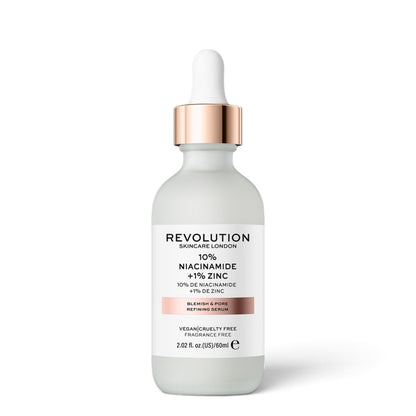 Revolution Skincare 10% Niacinamide + 1% Zinc Blemish & Pore Refining Serum Supersized (Damaged Box)