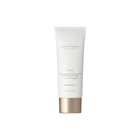 Rituals The Ritual of Namaste Velvety Smooth Cleansing Foam 125ml | Mild Lotus Face Cleanser for All Skin Types | Hydrating Foam Cleanser