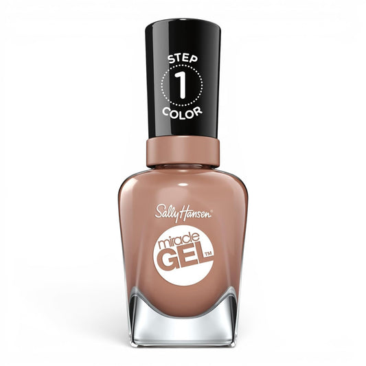 Sally Hansen Miracle Gel nail polish bottle on a white background
