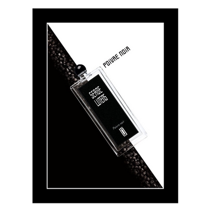 Perfume bottle with 'Serge Lutens' branding on a white background