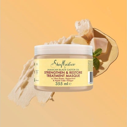 Shea Moisture Jamaican Black Castor Oil Strengthen & Restore Treatment Masque 355ml