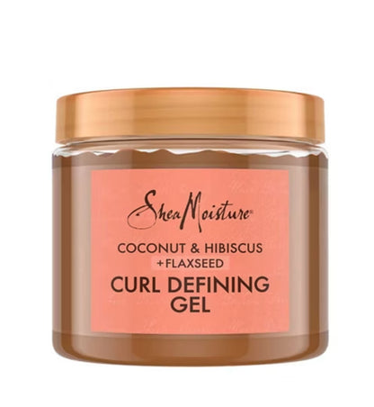 SheaMoisture Coconut & Hibiscus Curl & Shine Shampoo 379ml | Sulphate Free Natural Shampoo for Curly Hair | Coconut Hair Shampoo