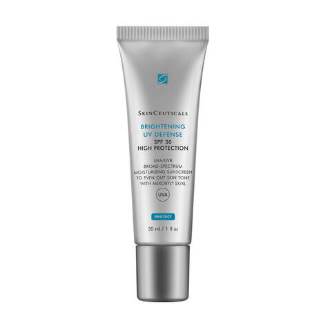 SkinCeuticals Brightening UV Defense SPF30 30ml Daily Broad Spectrum Face Sunscreen for Radiance & Even Skin Tone | Tranexamic Acid SPF Cream