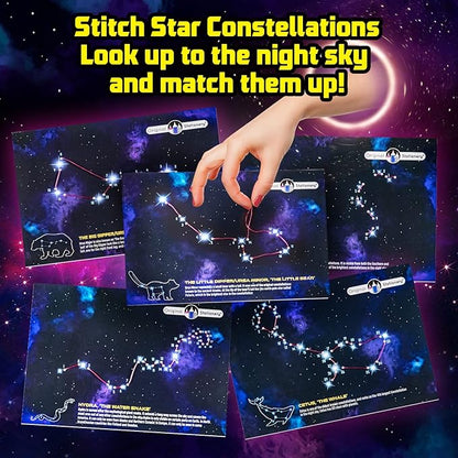 Space Science Galaxy Lab - Home Science Kit for Kids Learning, inc Rocket, Stickers & more!