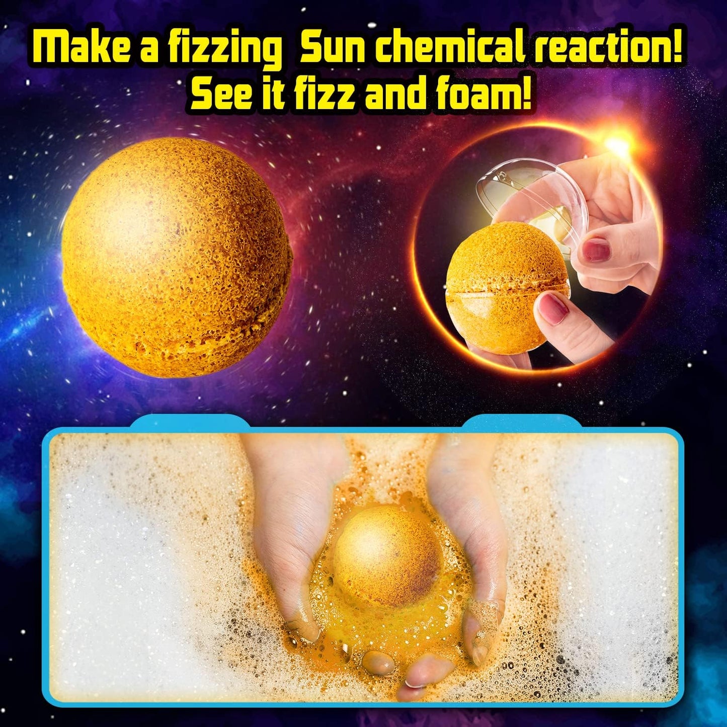 Space Science Galaxy Lab - Home Science Kit for Kids Learning, inc Rocket, Stickers & more!