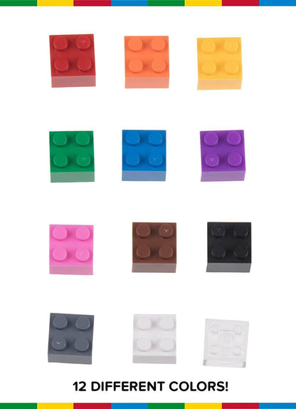 Strictly Briks - LEGO Compatible 672 Piece Bricks Building Starter Kit