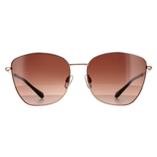 Ted Baker Fashion Rose Gold Brown Gradient Sunglasses TB1522 Ariel 400