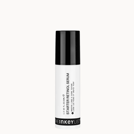 A single bottle of Dr. Inkey List Retinol Serum centered on a plain white background.