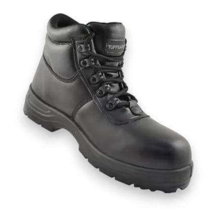 Tuffsafe Unisex Composite Safety Boots, S3 - Size 3, Black