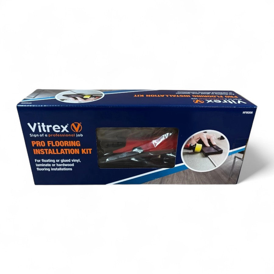 Vitrex Professional Flooring Installation Kit for Vinyl, Laminate or Hardwood Flooring