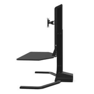 XTEND - Black Stand Up Desk Converter Single Monitor