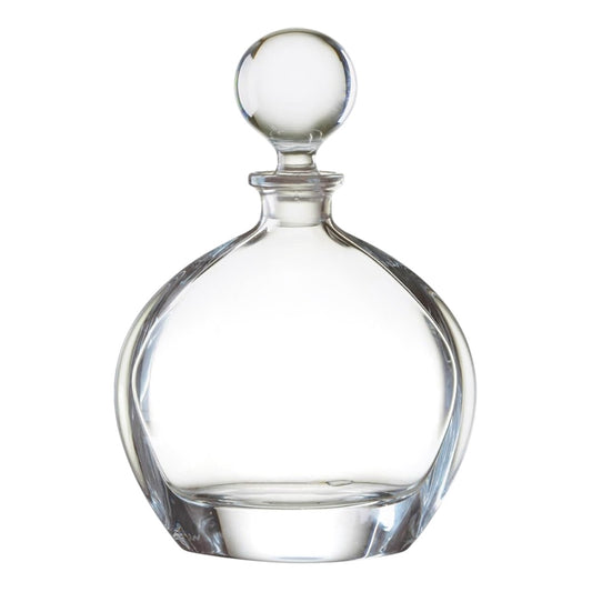 Bohemia Crystal 22oz (650ml) Whiskey Decanter – Hand-Blown Czech Crystal Glass