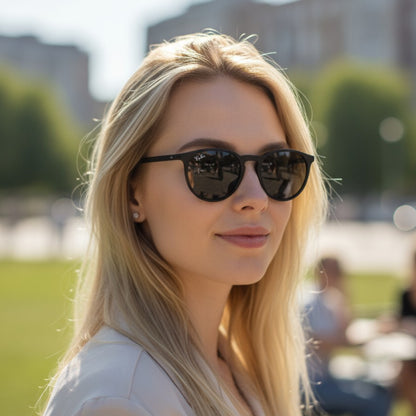 Ray-Ban RB 4171 622 8G Erika Sunglasses Black Frame, Grey Gradient 54mm Lens Sunglasses