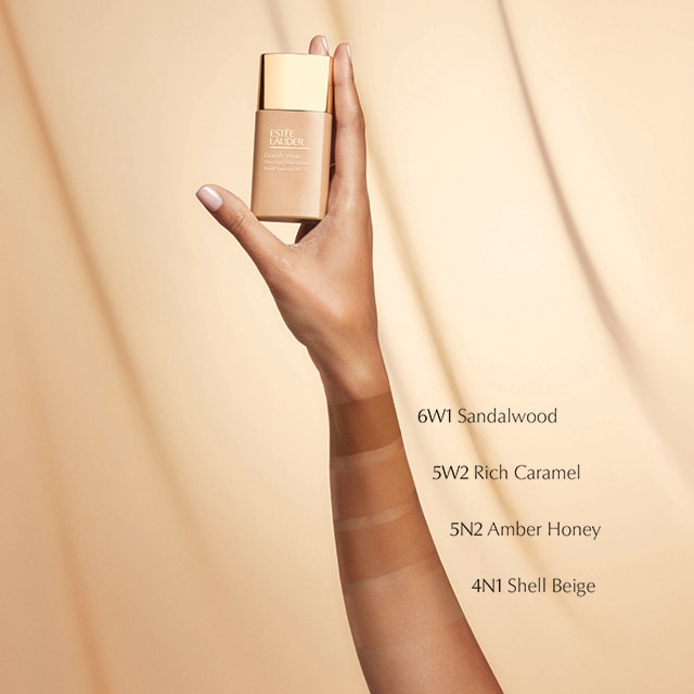 Estée Lauder Double Wear Sheer Foundation SPF 20 30ml – Deep Shades, Oil-Free, Hydrating