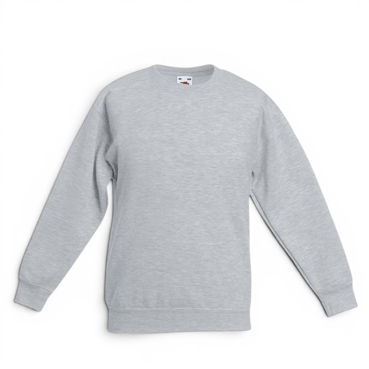 Kids Classic Sweatshirt - Heather Grey - Size 9-11 Years
