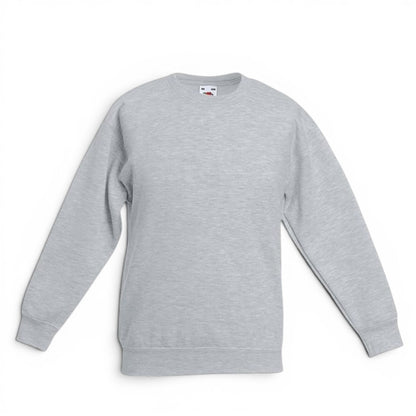 Kids Classic Sweatshirt - Heather Grey - Size 9-11 Years