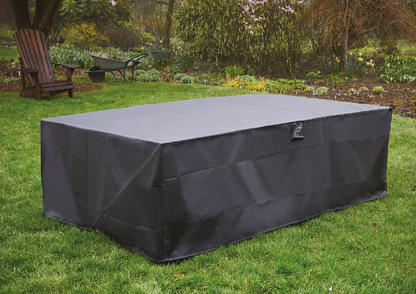 Garden and Home Co 8 Seater Rectangular Table Cover - Black