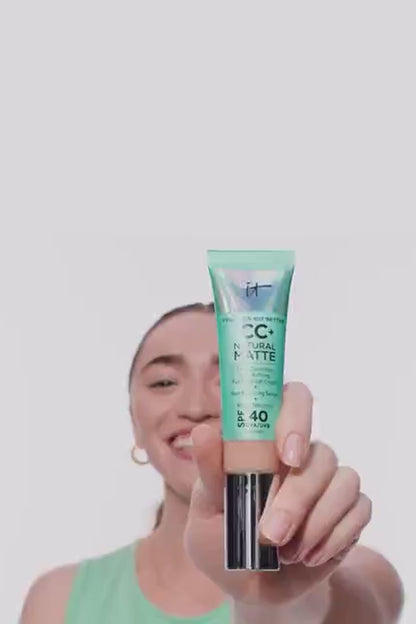 iT Cosmetics Your Skin But Better CC+ Natural Matte with SPF 40 Fair Beige