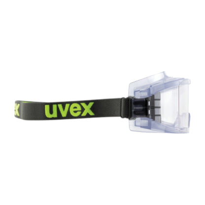 Uvex - Ultravision Clear Safety Goggles, Polycarbonate, Ventilated, Impact/UV-Resistant