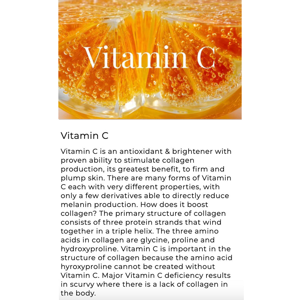 Oranges with a glass of orange juice and text about Vitamin C on a white background