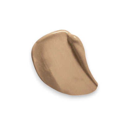 Gold-colored makeup swatch on a white background - Vita Liberata Body Blur - in Latte 30ml