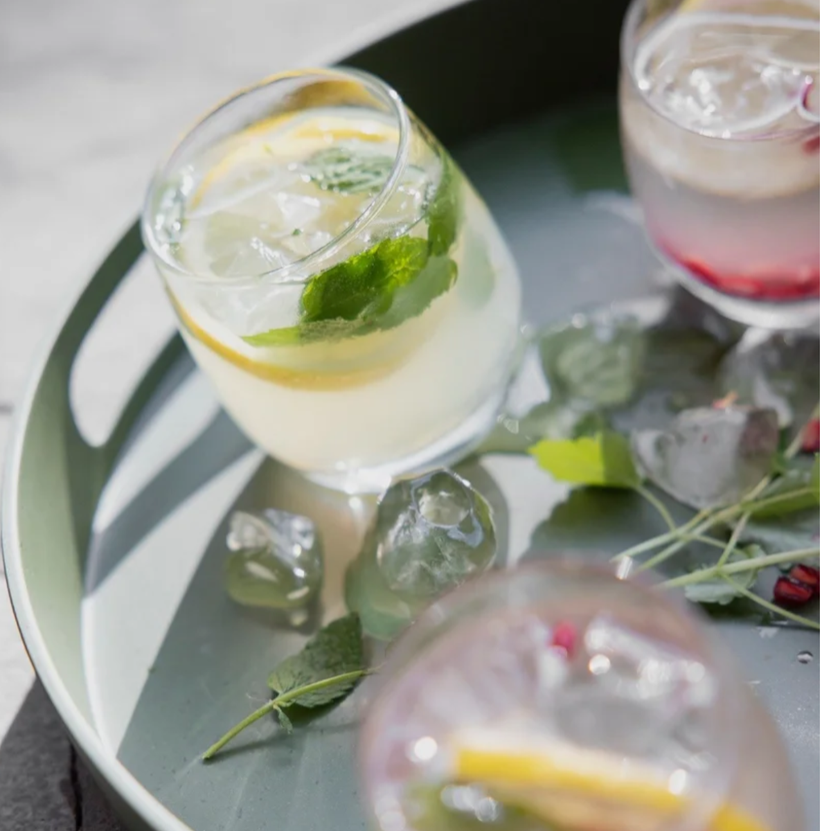 Sagaform Bar Rocking Whiskey Glass, 6 pcs. Hand Blown 20cl Dishwasher Safe